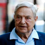 Finansmannen George Soros i Davos.