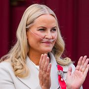Norska kronprinsessan Mette-Marit på 17 maj.
