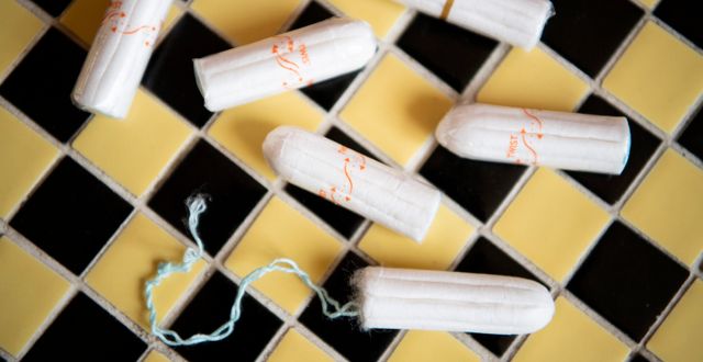 Peabkoncernen lanserar gratis tamponger. Jessica Gow/TT / TT NYHETSBYRÅN