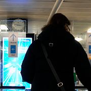 Arkivbild: Spärrarna vid Fridhemsplans tunnelbanestation. 