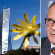 Arkivbilder: ECB:s högkvarter i Frankfurt, Benoit Coeuré.