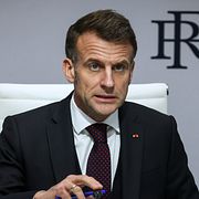 Frankrikes president Emmanuel Macron.