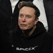 Arkivbild på Elon Musk.