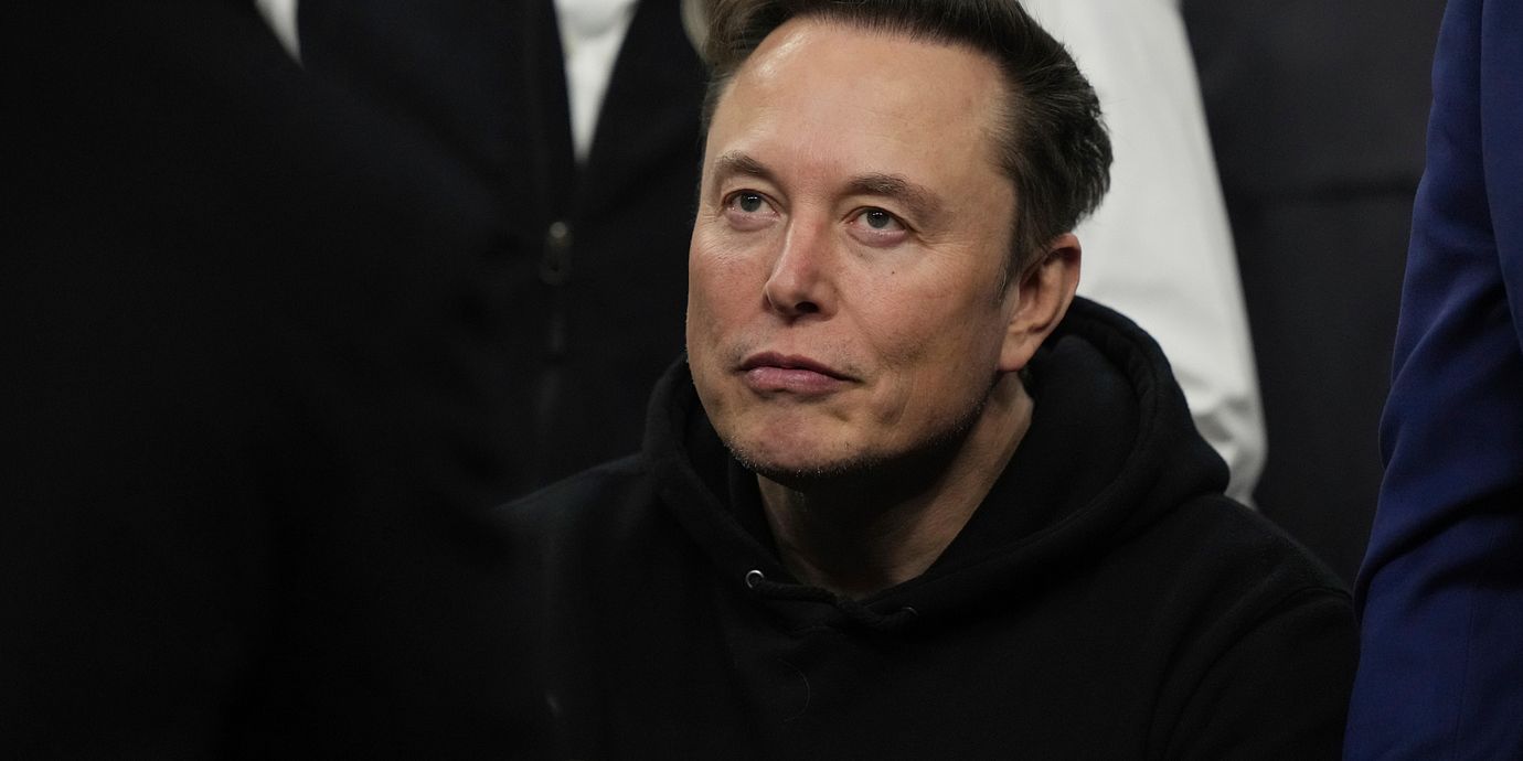 Arkivbild på Elon Musk.