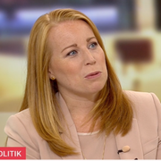 Annie Lööf i Morgonstudion