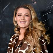 Blake Lively på Michael Kors visning under New York Fashion Week i början av året. 