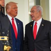 Trump och Netanyahu.