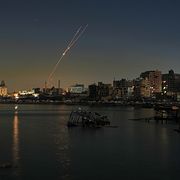 Israeliska robotar syns från Gazaremsan.