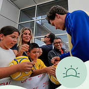 Victor Nilsson Lindelöf välkomnas i Dallas.