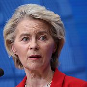 EU-kommissionens ordförande Ursula von der Leyen.