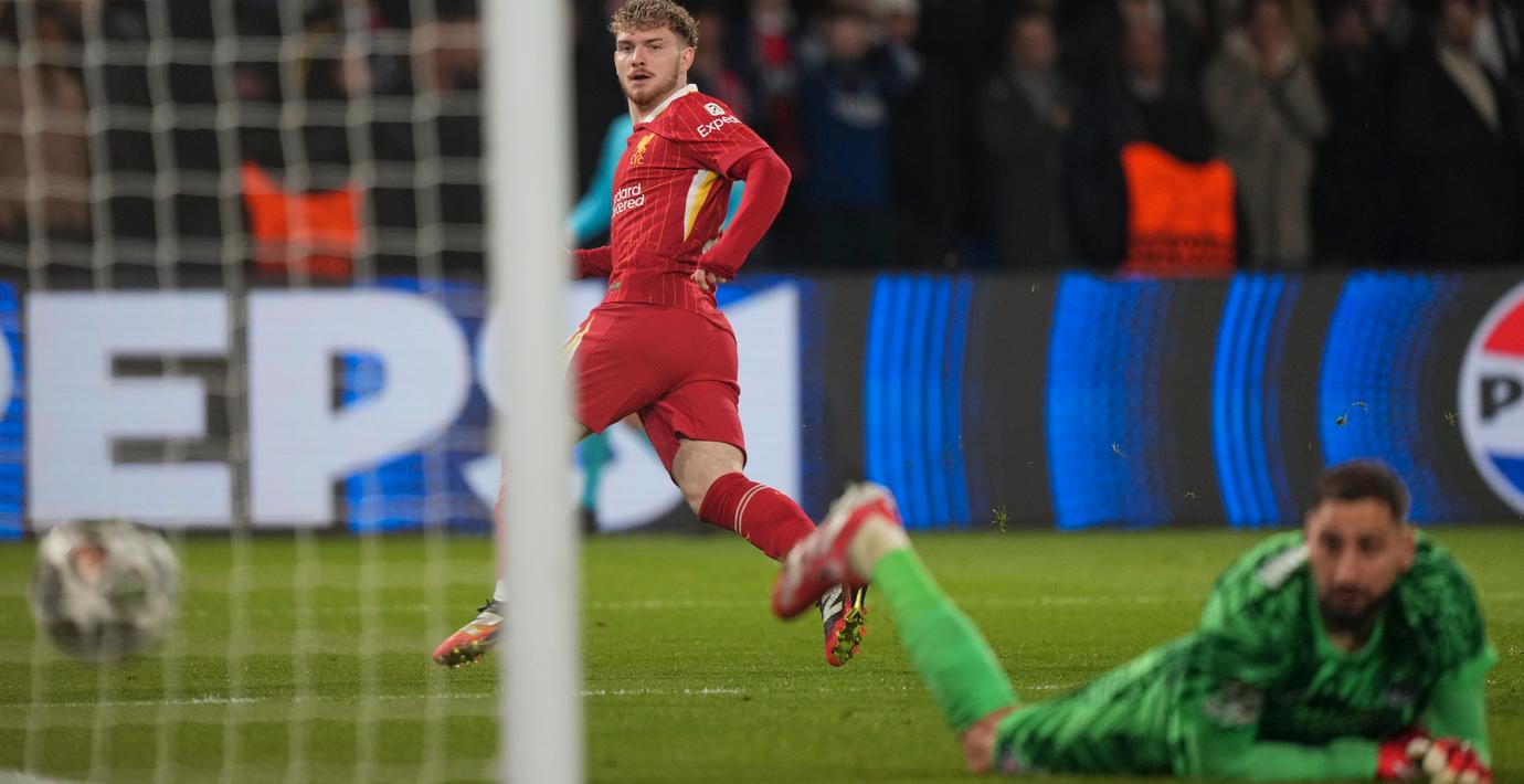 Liverpools Harvey Elliott gjorde matchens enda mål.