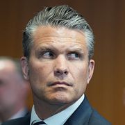USA:s försvarsminister Pete Hegseth.