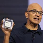 Vd Satya Nadella visade upp en Azure-processor i november.