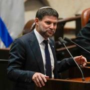 Israeliska ministern Bezalel Smotrich.