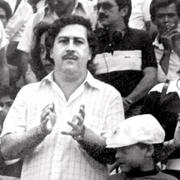 Pablo Escobar med familj.