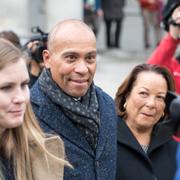 Deval Patrick tillsammans med sin fru Diana.
