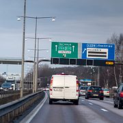 Arkivbild. E6 förbi Göteborg