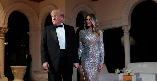 Donald och Melania Trump.  Lynne Sladky / AP