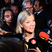S-ledaren Magdalena Andersson/Hanna Lindqvist.