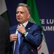 Donald Trumps särskilda sändebud Steve Witkoff under ett möte med Iran tidigare i juni.