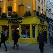 Wesc-butik i London.