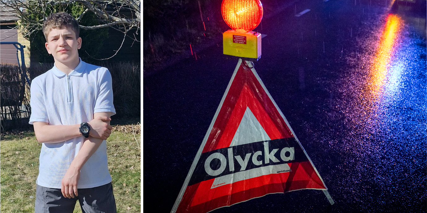  Islam Isaev åkte förbi olycksplatsen.