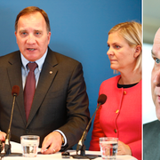 Stefan Löfven och Jonas Sjöstedt. 