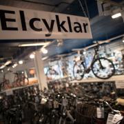 Elcyklar. Arkivbild.