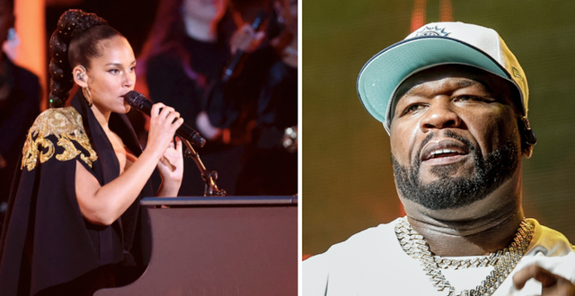 Alicia Keys och 50 Cent har skrivit under uppropet.  Foto: Humphrey Nemar/Axel Heimken