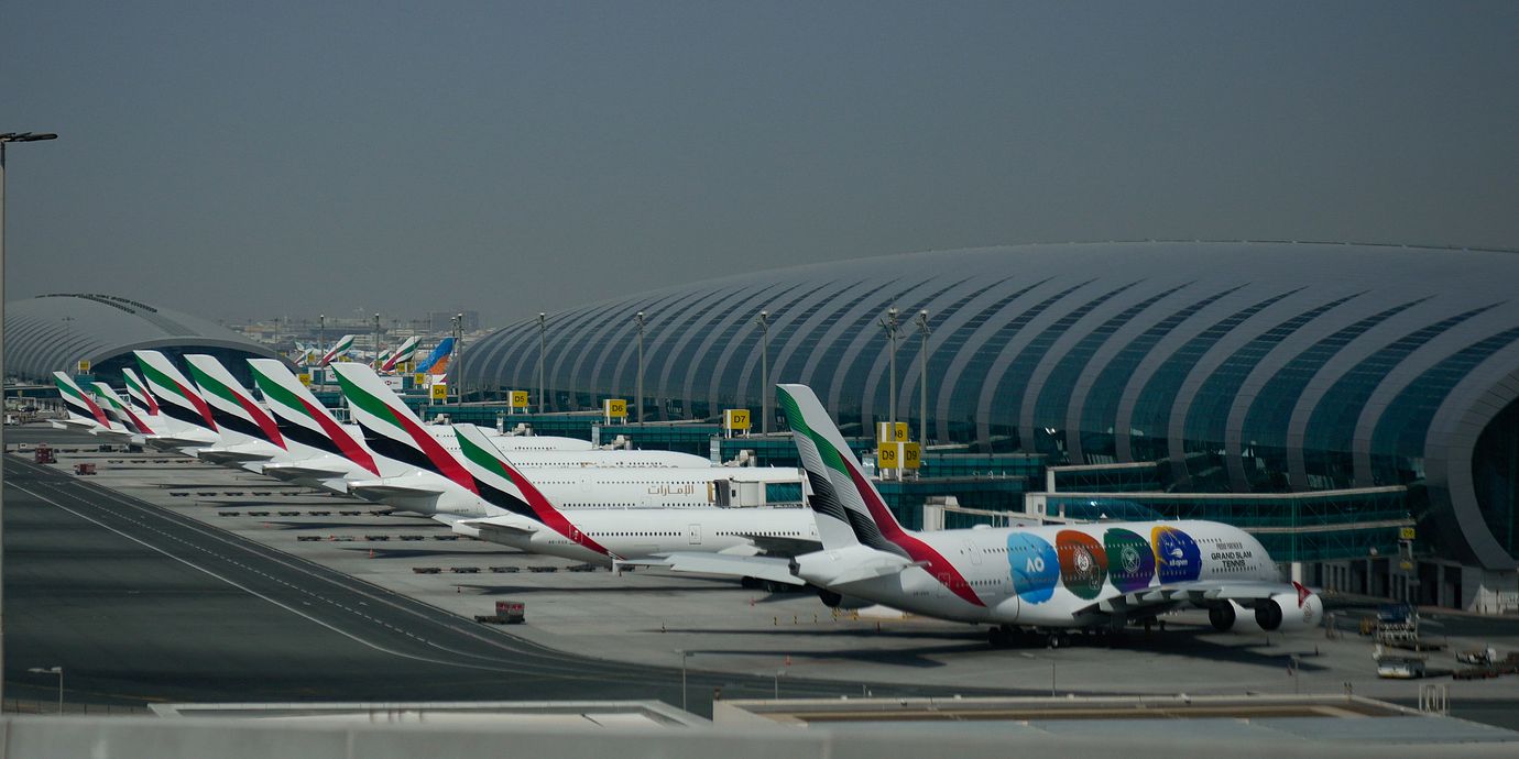 Dubais flygplats.