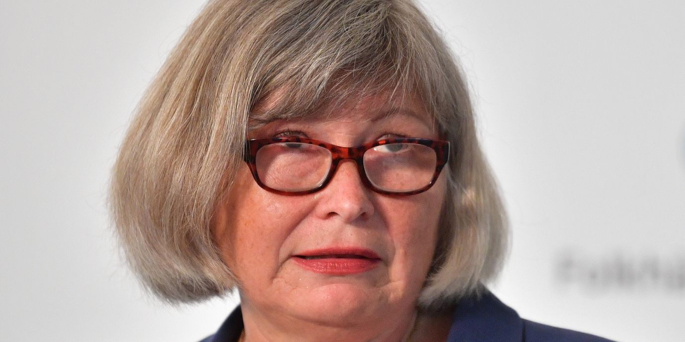 Lena Nyberg, Sanningskommissionens ordförande. Bild från 2020.