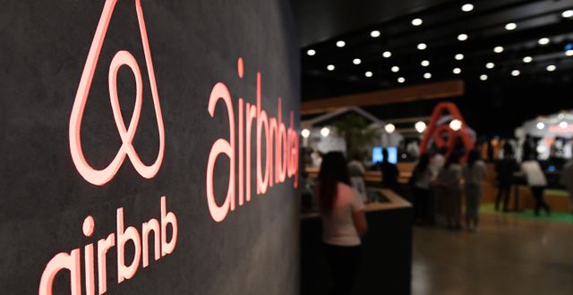 Airbnb. TOSHIFUMI KITAMURA / AFP