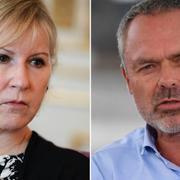 Margot Wallström (S) och Jan Björklund (L).