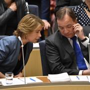 Annika Strandhäll och Stefan Löfven.