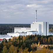Energi- och näringsminister Ebba Busch (KD) under en pressträff om kärnkraften i mars 2026.