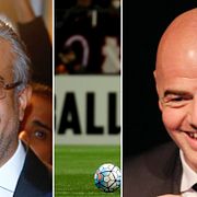 Salman bin Ibrahim al-Khalifa och Gianni Infantino.