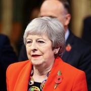 Theresa May, före detta premiärminister. 