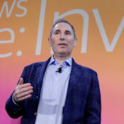 Arkivbild. Amazons vd Andy Jassy. 