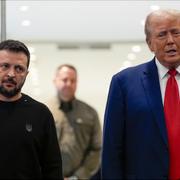 Volodymyr Zelenskyj och Donald Trump.