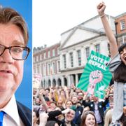 Finlands utrikesminister Timo Soini/efter folkomröstningen om abort på Irland.