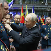 Rysslands preisdent Vladimir Putin.