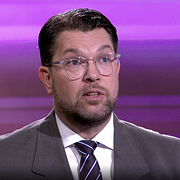 Jimmie Åkesson i SVT:s ”30 minuter”.