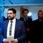 SD-ledaren Jimmie Åkesson.