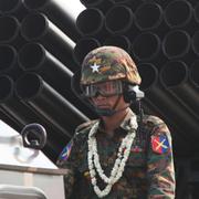 Militär i Myanmar.