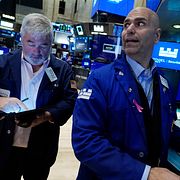 Investerare på Wall Street. Arkivbild.