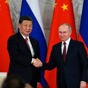 Xi och Putin i mars.