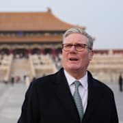 Keir Starmer i Peking.