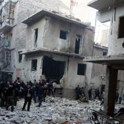 Bild tagen av Molhem Barakat den 15 december.