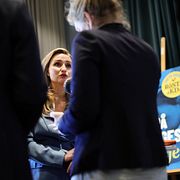 Partiordförande Ebba Busch (KD).