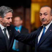 Antony Blinken och Mevlüt Cavusoglu.